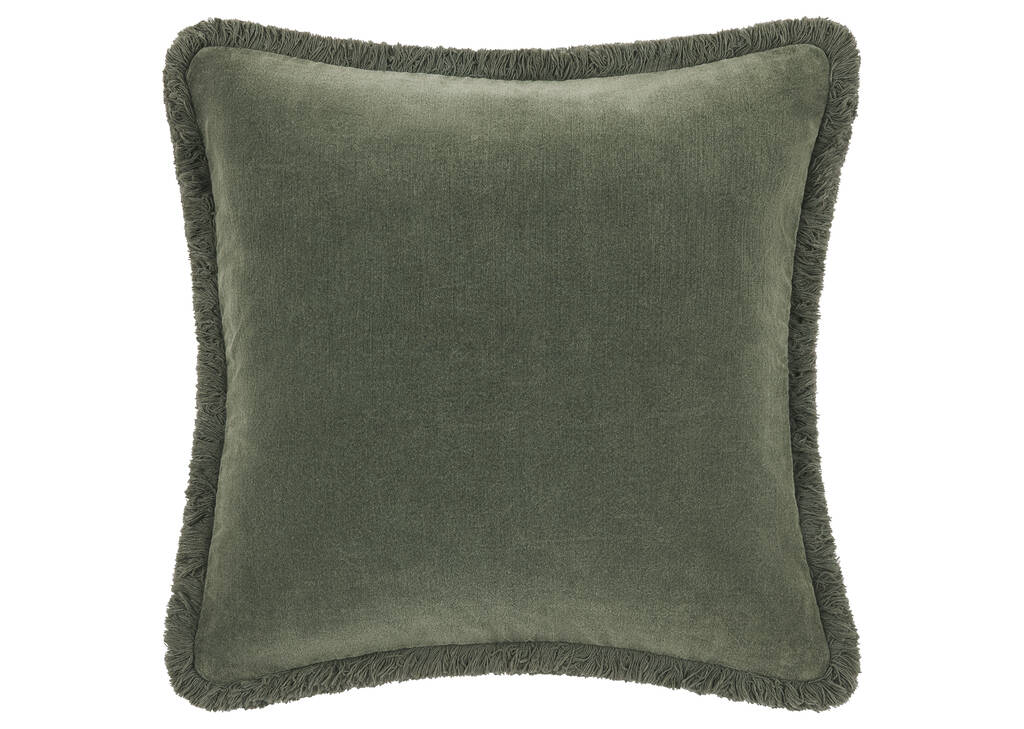 Aline Velvet Pillow 20x20 Woodland
