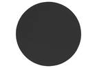 Evans Round Placemat Black