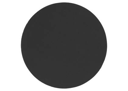 Evans Round Placemat Black
