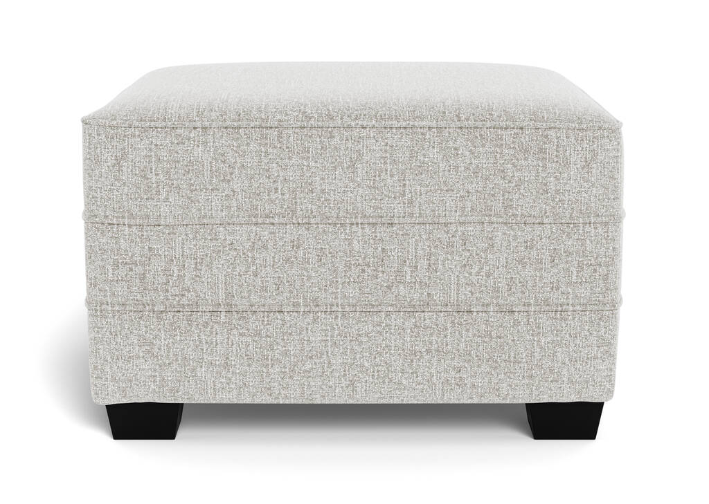 Azure Custom Ottoman 28x24”