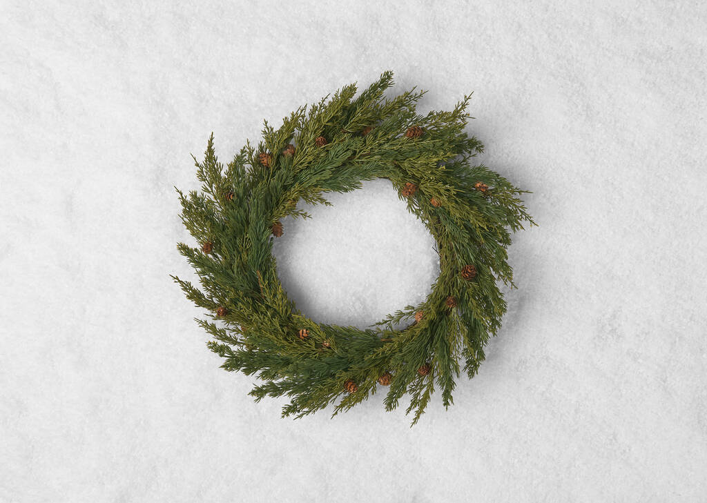 Irah Pinecone Wreath