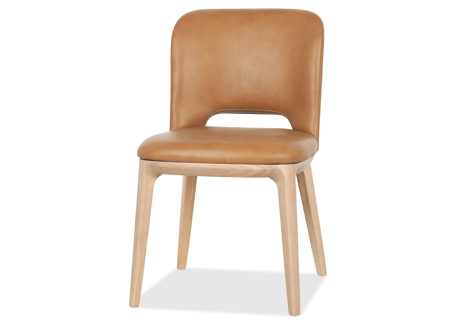 Chaise en cuir Welles -Olson chameau