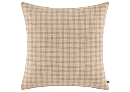 Coussin en tweed Astell 20x20 brun cl/iv