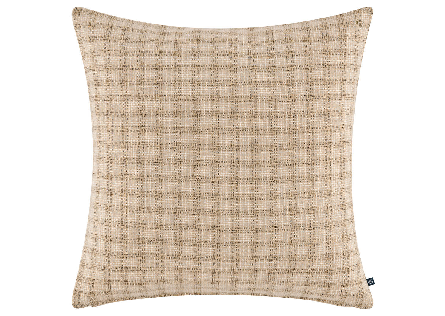 Astell Tweed Pillow 20x20 Tan/Ivory