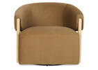 Alicent Swivel Armchair -Vaughn Toffee