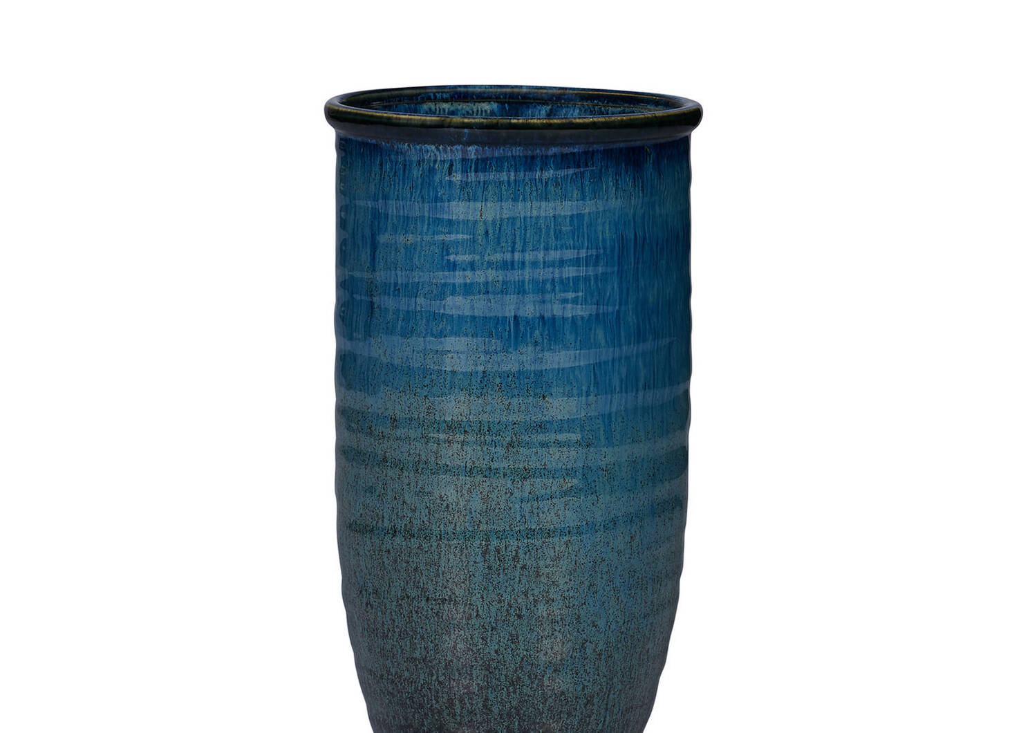 Petit vase Dharma indigo