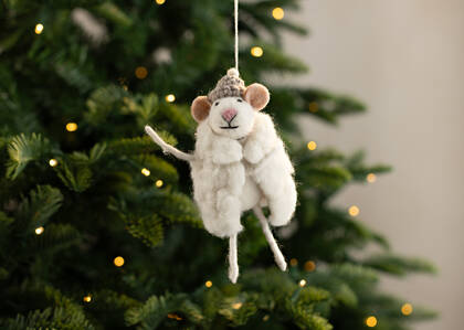 Maxine Mouse Ornament