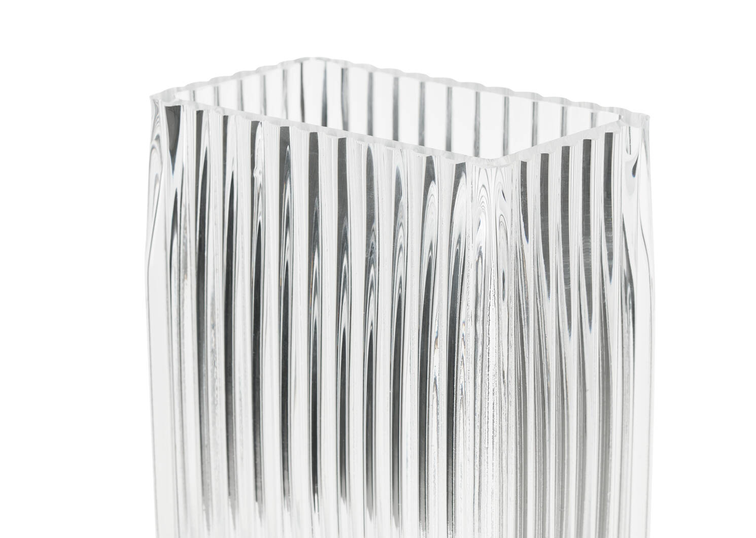 Dora Vase Tall Clear