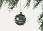 Merry Modern Ornament Set