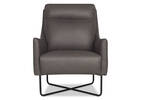 Gatwick Leather Armchair -Ashby Stone