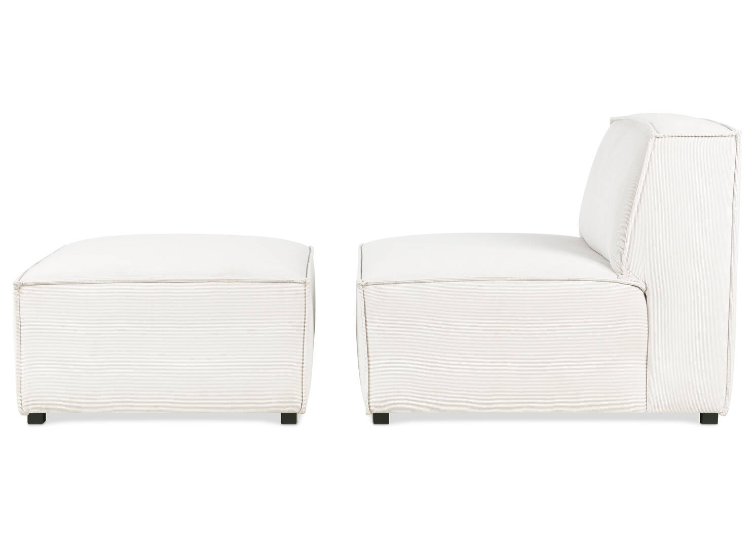 Felix Chair/Ottoman -Tao Ivory