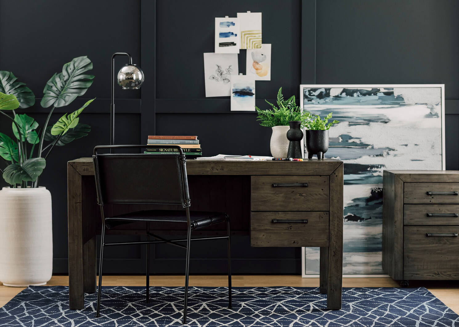 Sydney Desk -Jackson Grey