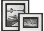 Ashworth Frame 4x6 Black/White