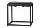 Crete Square Side Table -Ida Black