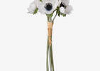 Bouquet d'anémones Heidi blanches