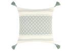 Coussin Zoe 20x20 ivoire/brume