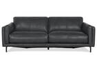 Renfrew Leather Sofa 80" -Adler Grey