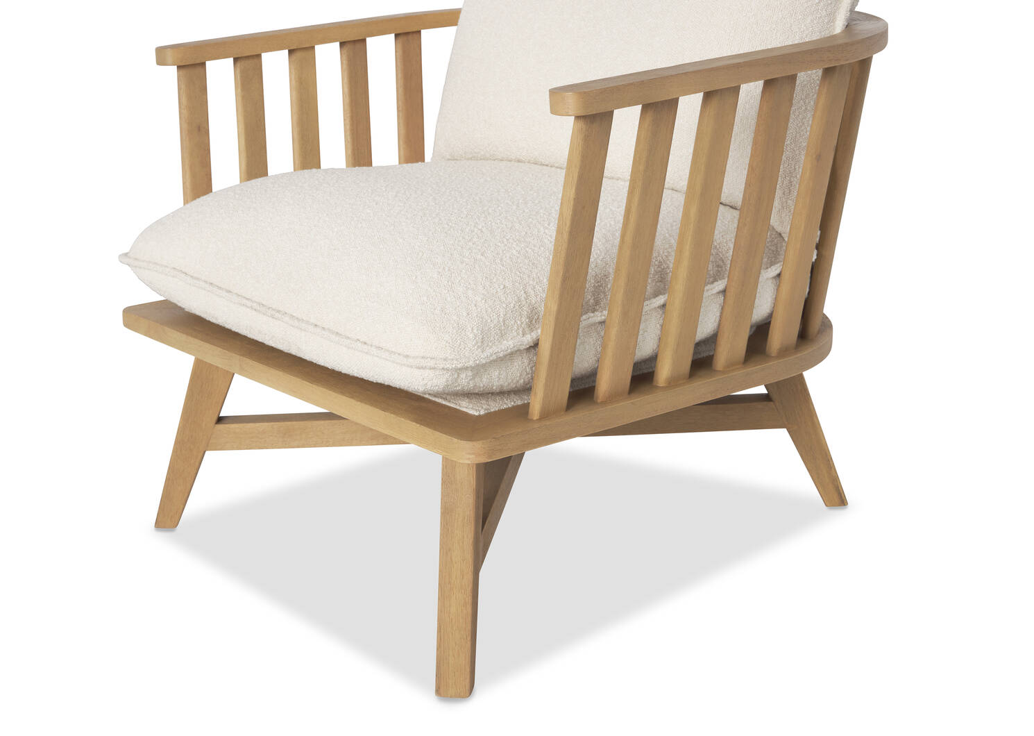 Mabel Armchair -Amalie Ivory