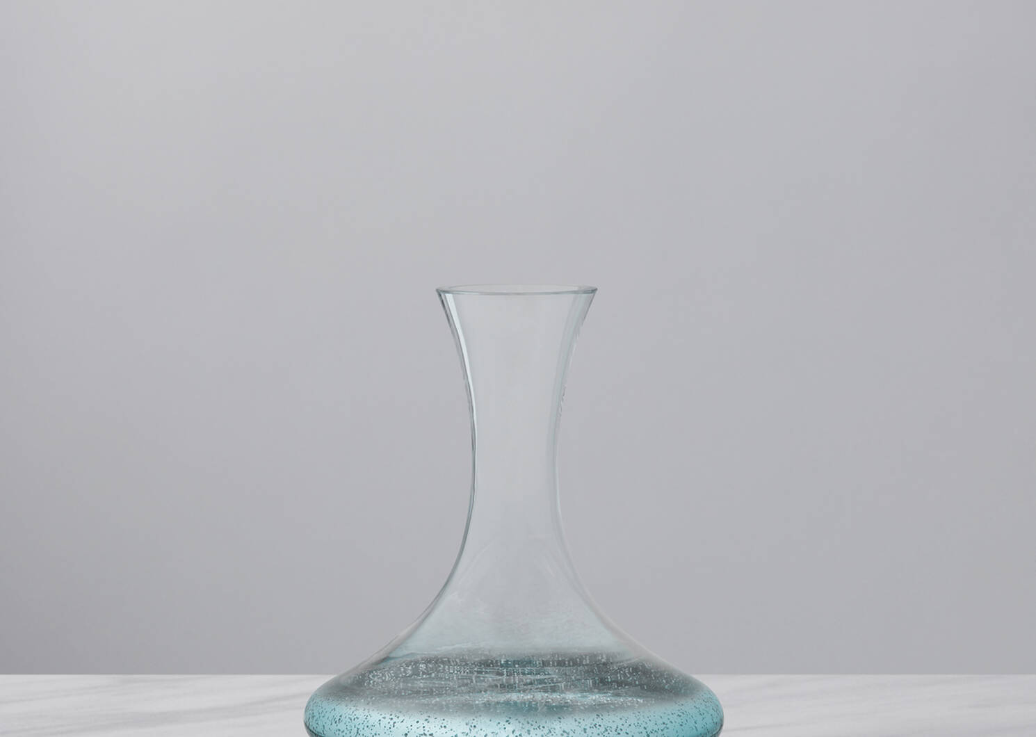 Shimmer Glassware - Aqua