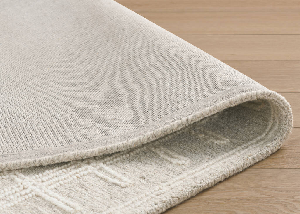 Nichols Wool Runner 30x84 Grey/Ivory