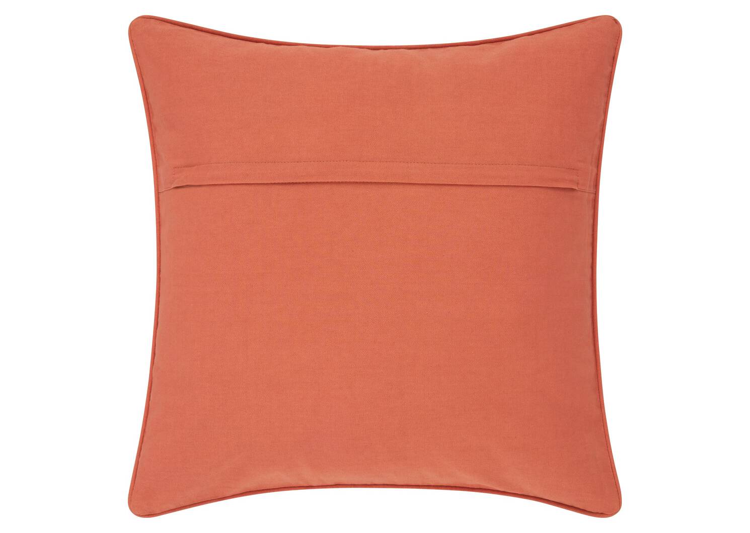 Coussin Newport 20x20 corail/ivoire/bleu