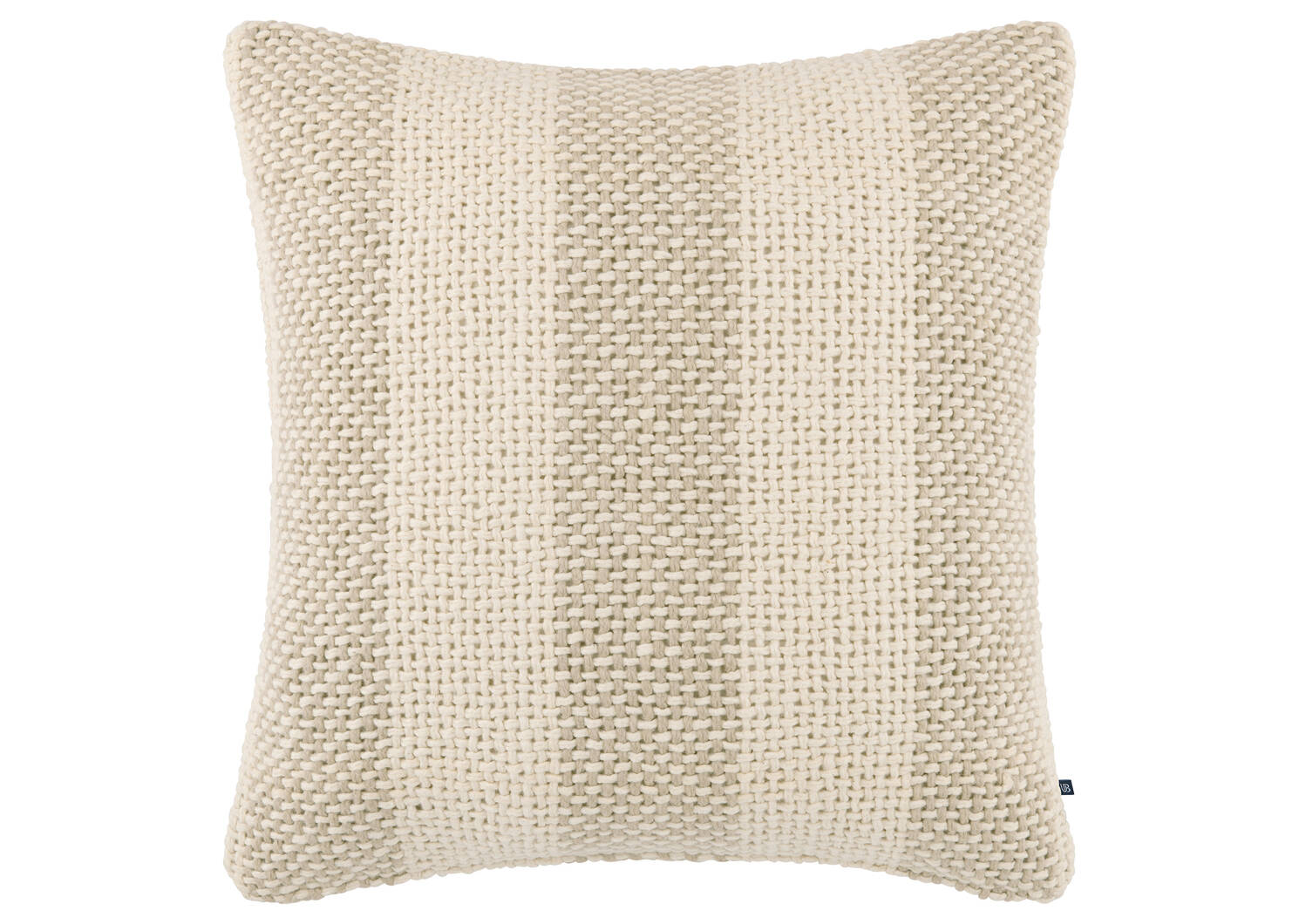 Masen Cotton Pillow 20x20 Sand/Ivory