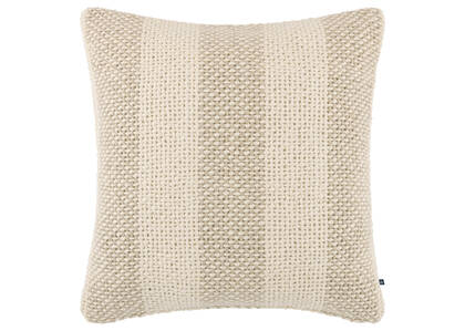 Coussin en coton Masen 20x20 sable/iv