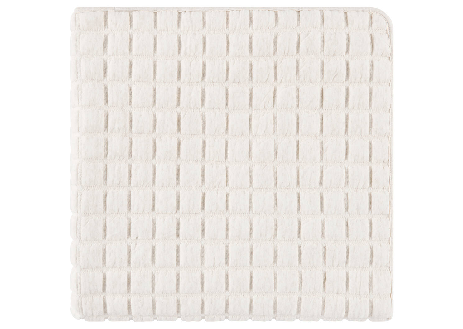 Lassen Cotton Bed Throw Oatmeal