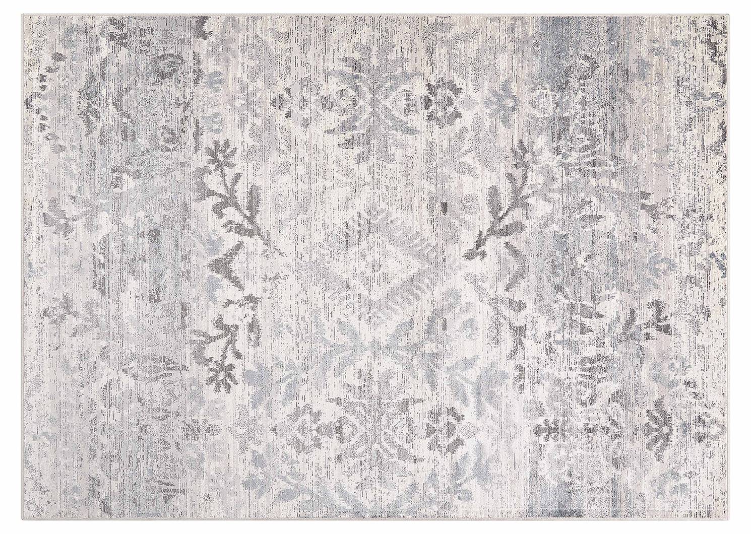 Tapis Alpen 67x95 ivoire/gris