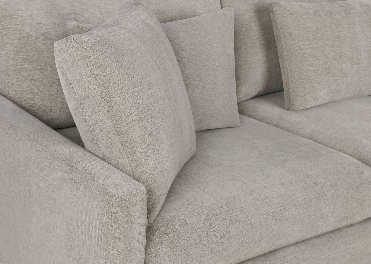 Nixon Sofa Chaise RCF -Serenity Brindle