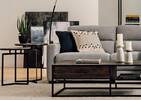 Malik Accent Table Set -Terrazzo Grey