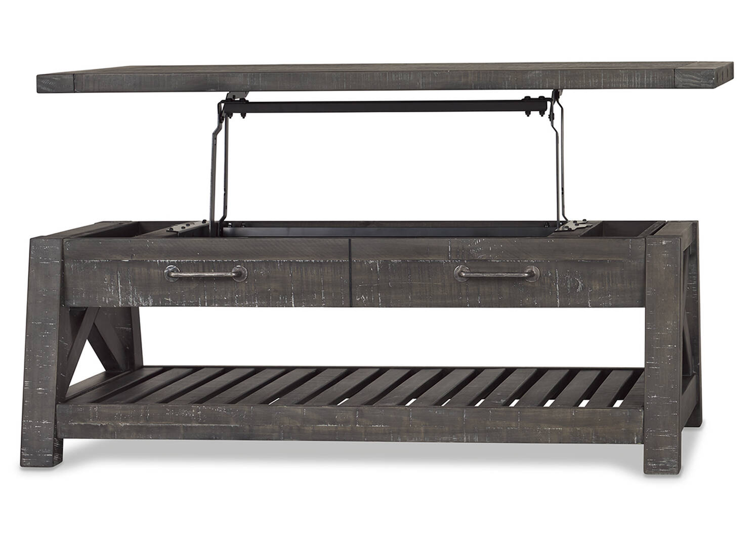 Ironside Lift-Top Coffee Table -Smoke