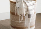 Ruiz Laundry Basket Natural/White