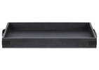 Beckett Wood Tray Large Black