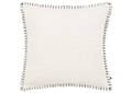 Finn Boucle Pillow 20x20 Ivory/Black