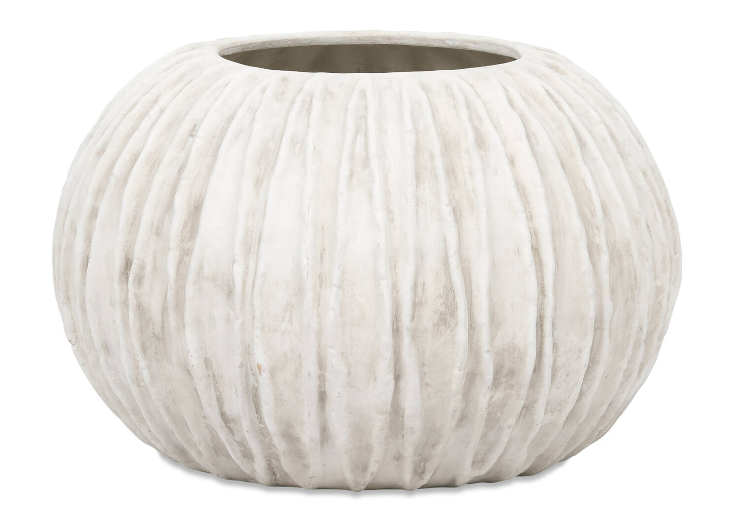 Senka Vase Wide White