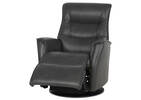 Fauteuil inc. cuir Paramount -Sol ard.