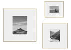 Russo Gallery Frame 8x10 Brass