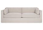 Seneca Slip Cover Sofa -Rogen Stone