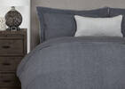 Palmas Duvet Set King Dark Grey