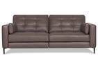 Graham Leather Relaxer Sofa -Ashby Stout