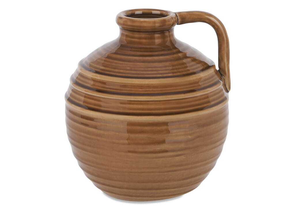 Lenni Jug Vase Short Rust
