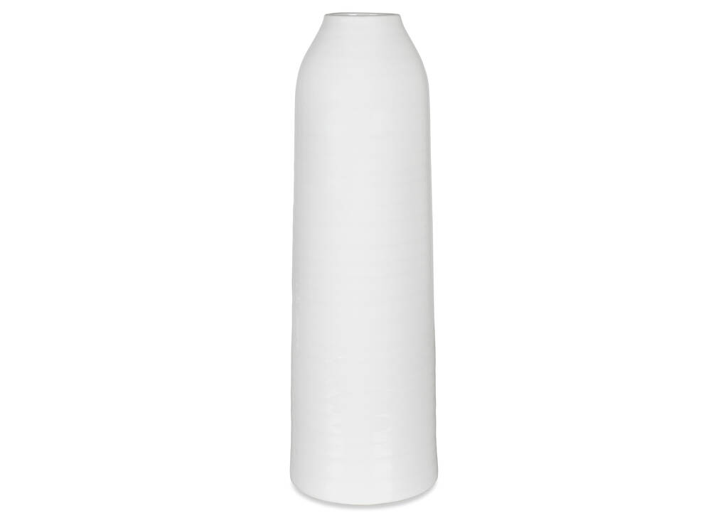 Très grand vase Jedda blanc