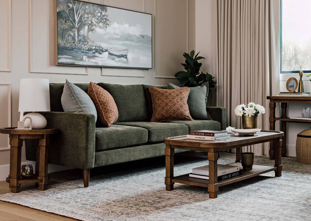 Diara Slub Pillow 20x20 Sage