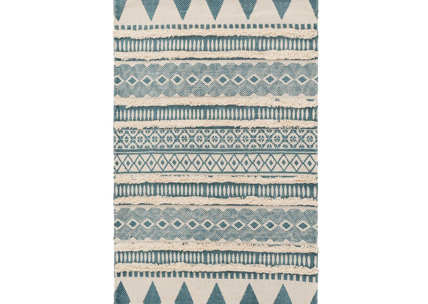 Tapis Décoratif Zoa - Sarcelle
