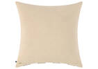 Coussin rayé Edith 20x20 naturel/faon