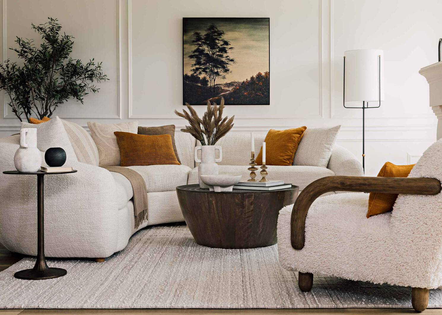 Ellison Sectional -Luly Ivory