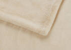 Laurent Faux Fur Throw Natural