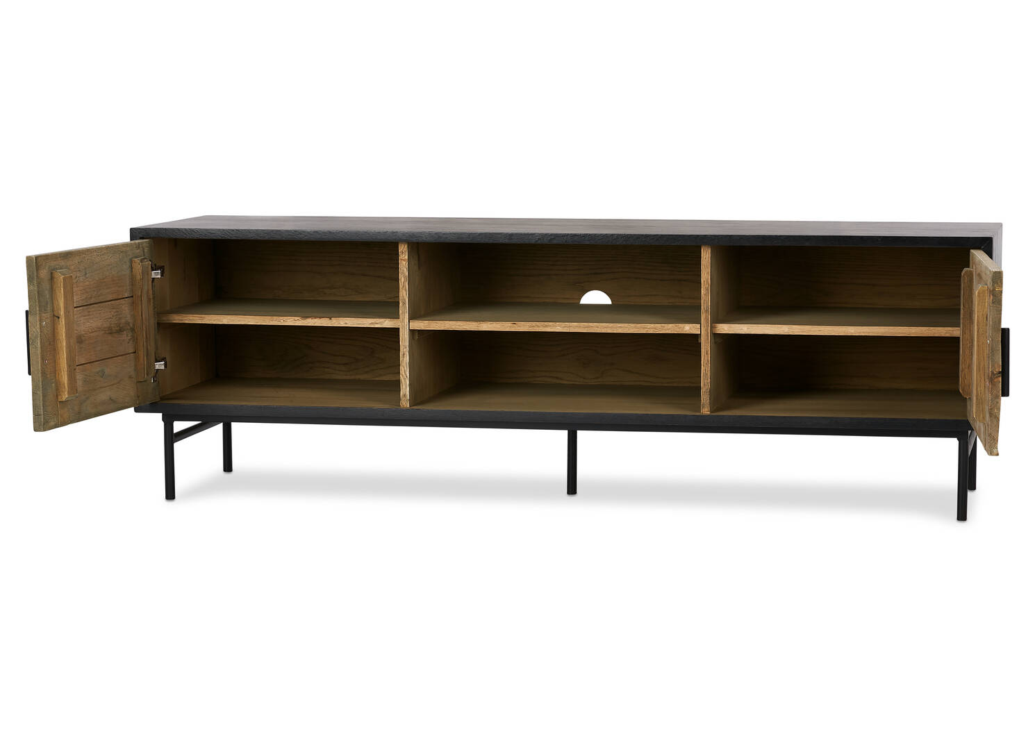 Mitch Media Unit -Aspen Oak