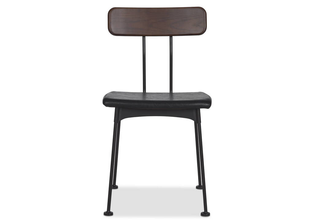 Chaise Gleason -noire
